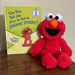 Can You Tell Me How To Get To Sesame Street? - Book & Plush